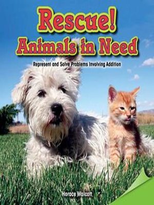 cover image of Rescue! Animals in Need